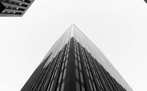 low-angle photography of concrete building