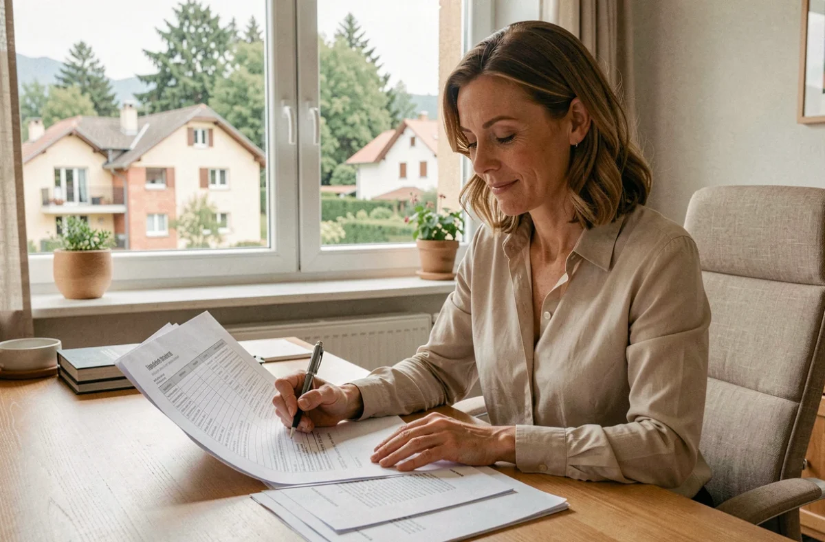 Courtière Avicap Eybens étudiant un dossier de crédit immobilier au sud de Grenoble